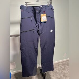 Mammut Stoney HS Pants Men -navy blue, size 34 waist and regular length